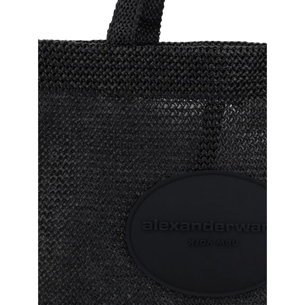 Alexander Wang Punch XL Raffia Shoulder Bag -   -  Alexander Wang.