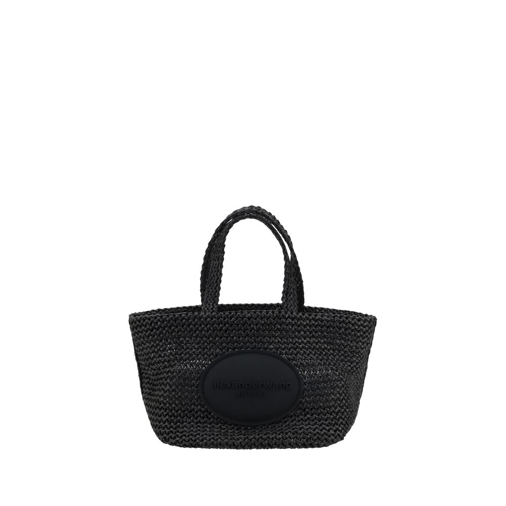 Alexander Wang Punch Small Raffia Handbag -   -  Alexander Wang.