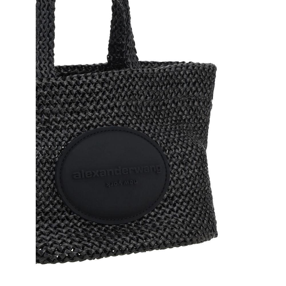 Alexander Wang Punch Small Raffia Handbag -   -  Alexander Wang.