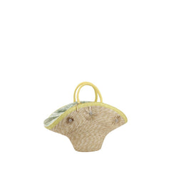 La Milanesa Calore Straw Handbag -   -  La Milanesa.