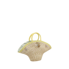 La Milanesa Calore Straw Handbag -   -  La Milanesa.