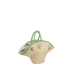 La Milanesa Calore Straw Handbag -   -  La Milanesa.