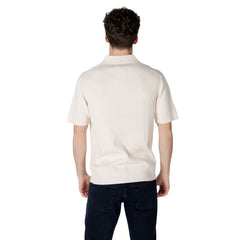 Calvin Klein Jeans Cream Cotton Sweater -   -  Calvin Klein Jeans.