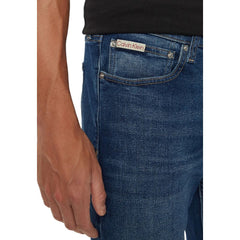 Calvin Klein Jeans Blue Cotton Slim Fit Jean -   -  Calvin Klein Jeans.