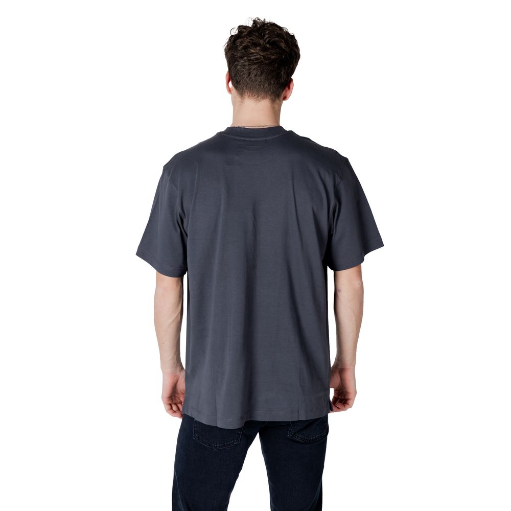 Calvin Klein Jeans Gray Cotton T-Shirt -   -  Calvin Klein Jeans.