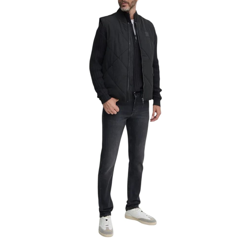 Calvin Klein Jeans Black Cotton Cardigan -   -  Calvin Klein Jeans.