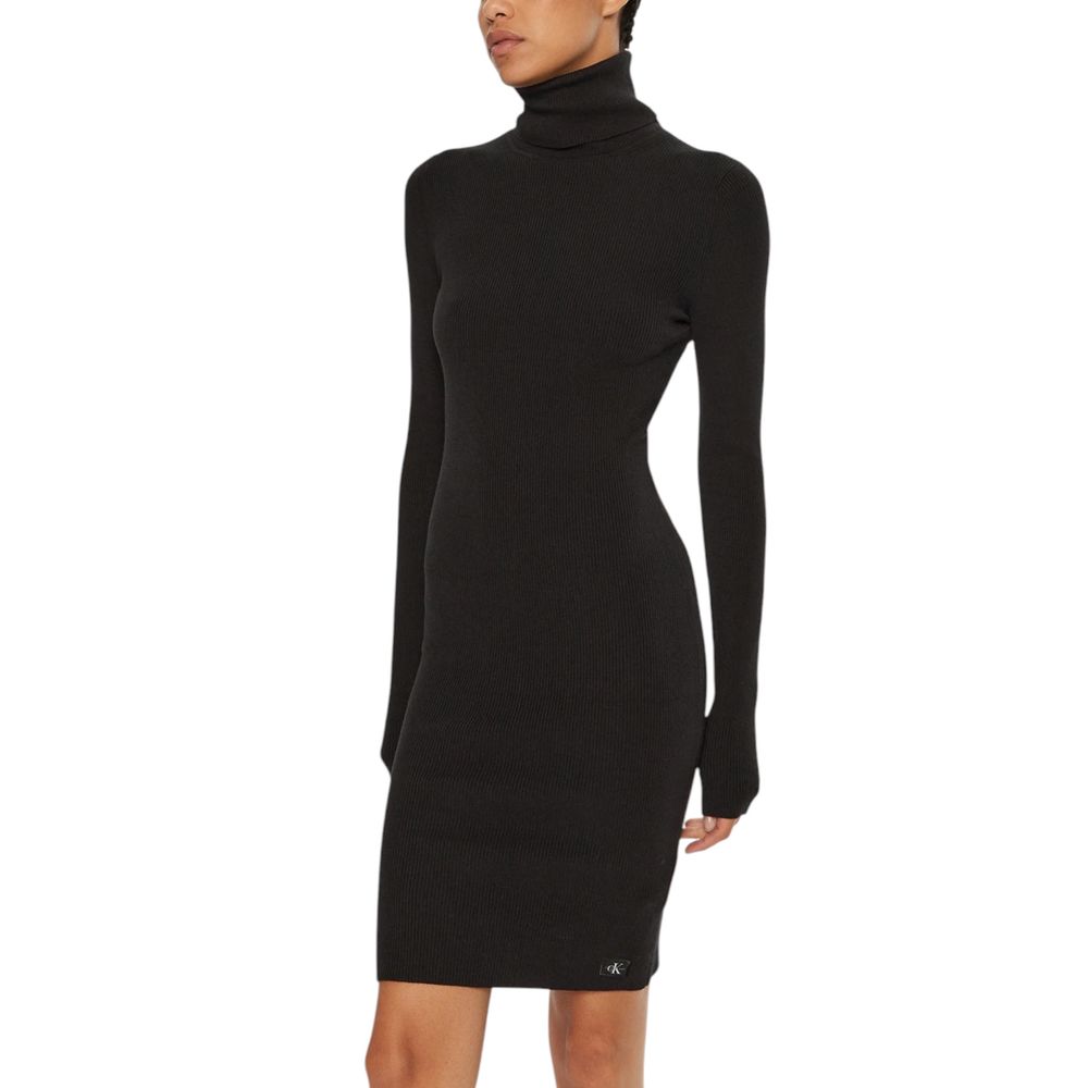 Calvin Klein Jeans Black Cotton Long -   -  Calvin Klein Jeans.