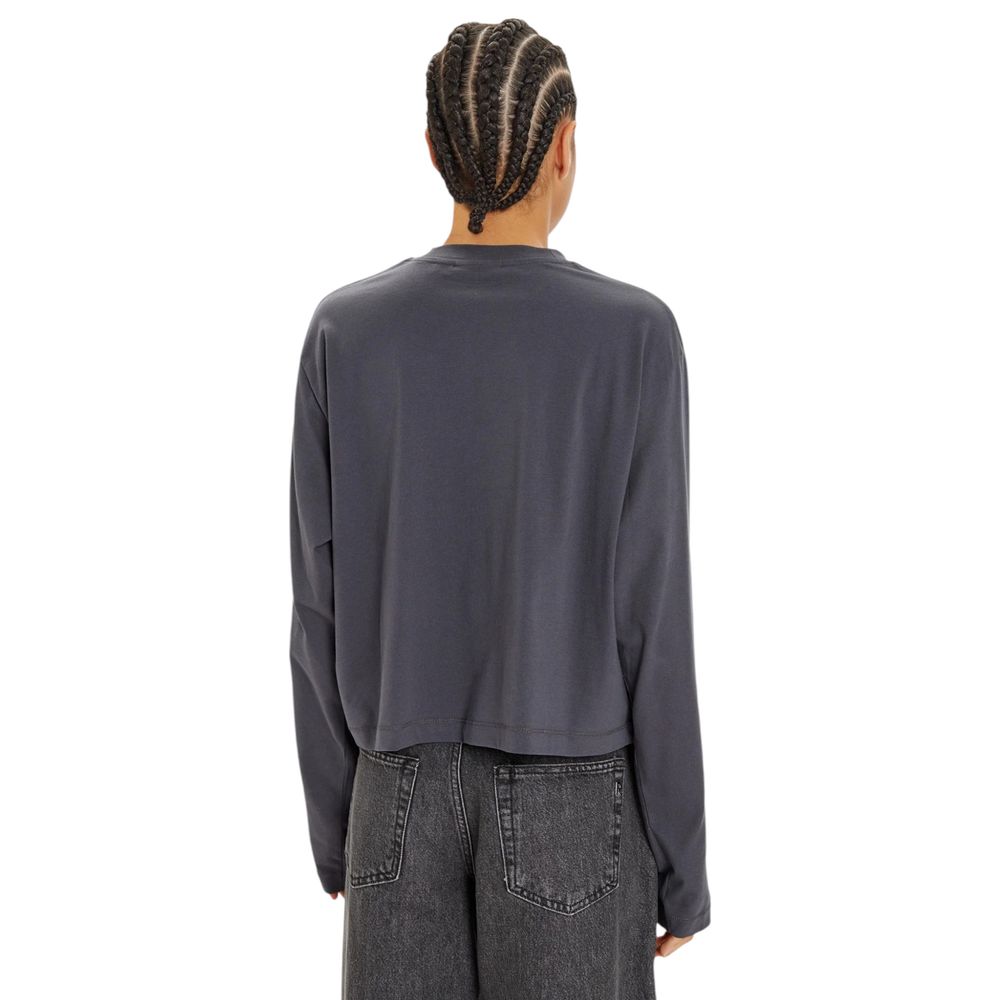 Calvin Klein Jeans Gray Cotton Long Sleeve -   -  Calvin Klein Jeans.
