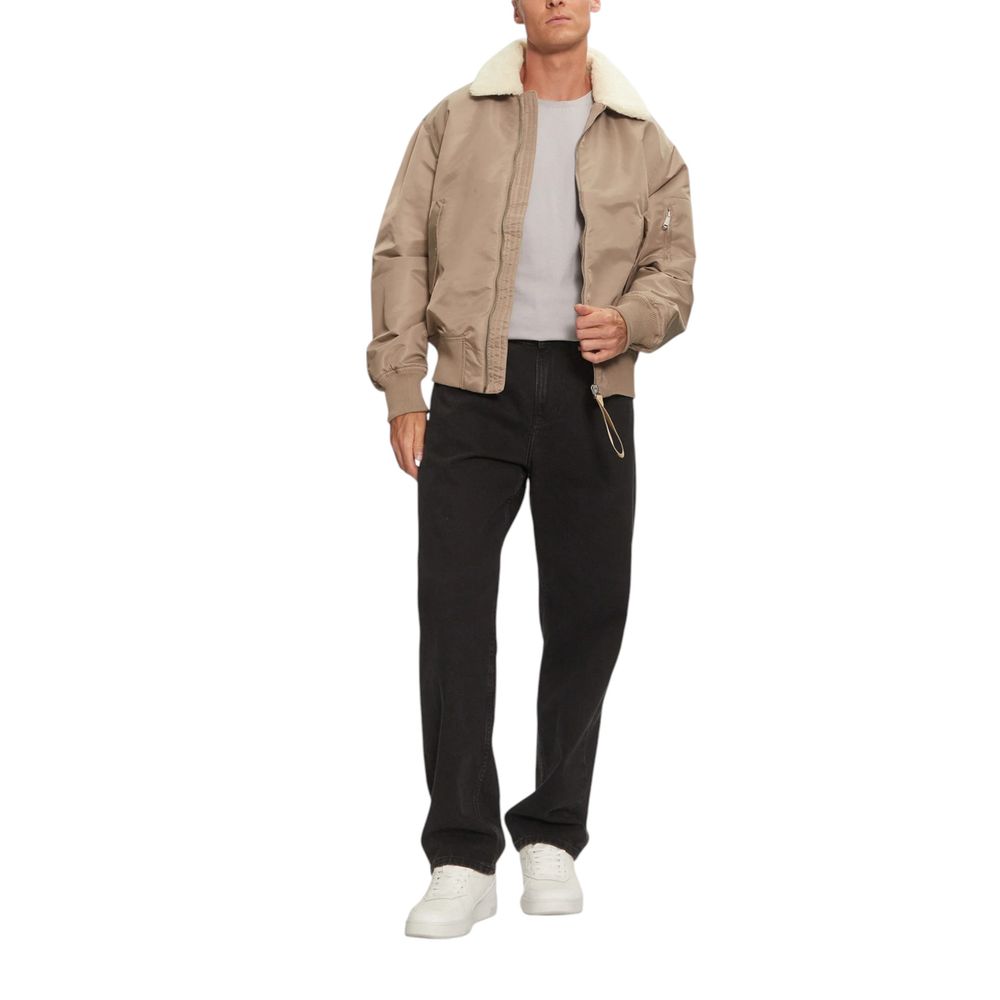 Calvin Klein Jeans Beige Recycled Polyamide Jackets & Coat -   -  Calvin Klein Jeans.