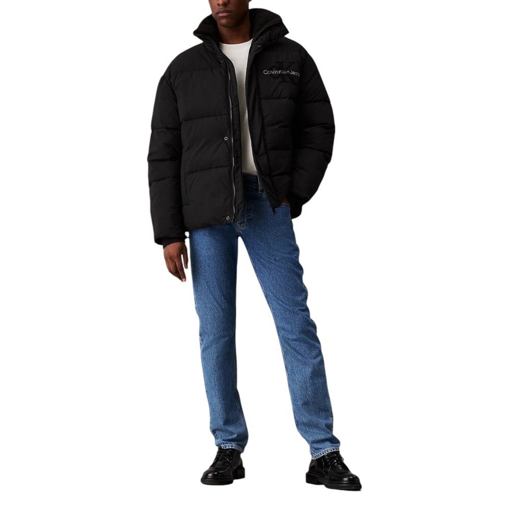 Calvin Klein Jeans Black Recycled Polyamide Jackets & Coat -   -  Calvin Klein Jeans.