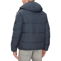 Calvin Klein Jeans Blue Polyamide Jackets & Coat -   -  Calvin Klein Jeans.