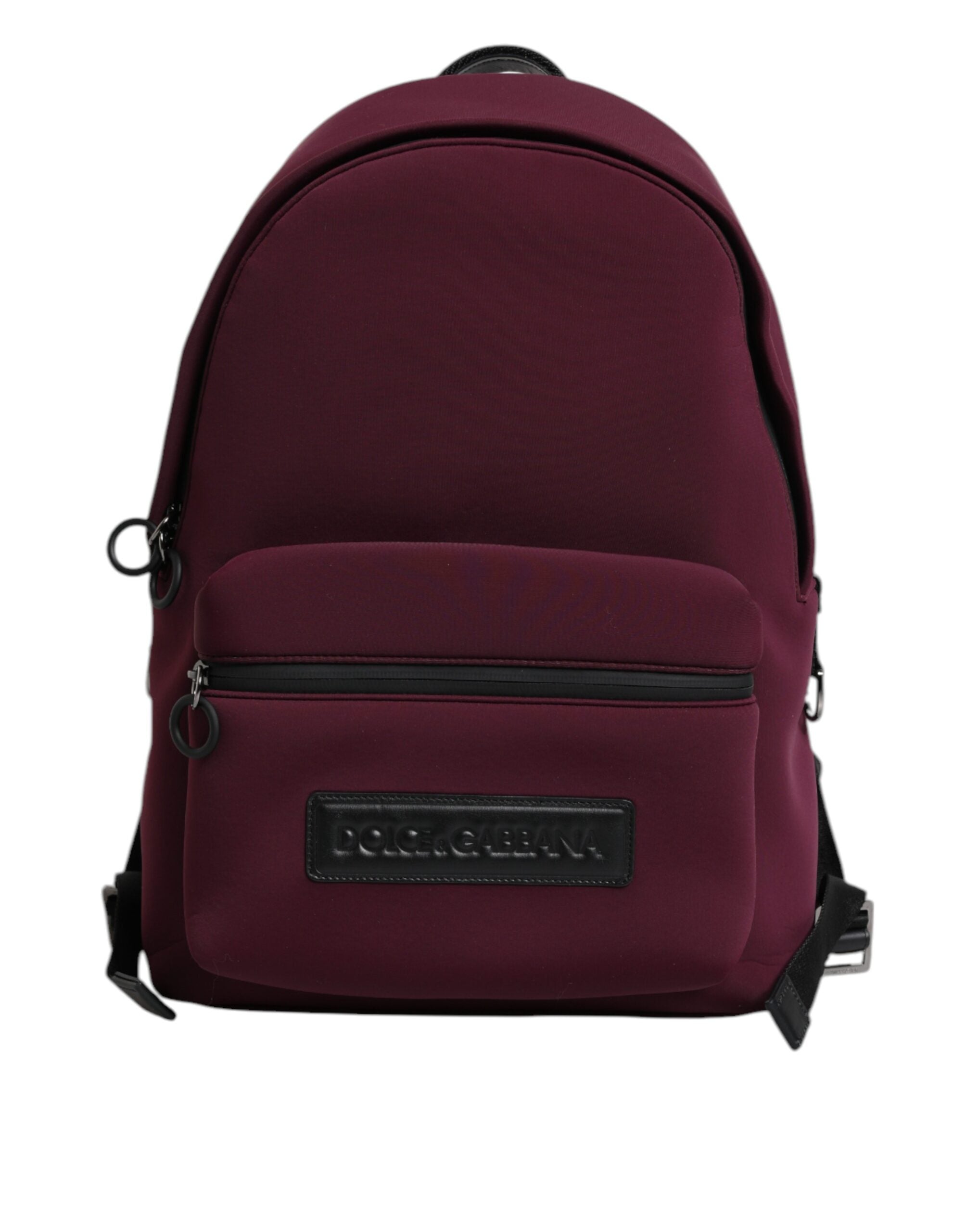 Dolce & Gabbana Burgundy Montreale Tecnico Textile Men Backpack Bag -   -  Dolce & Gabbana.