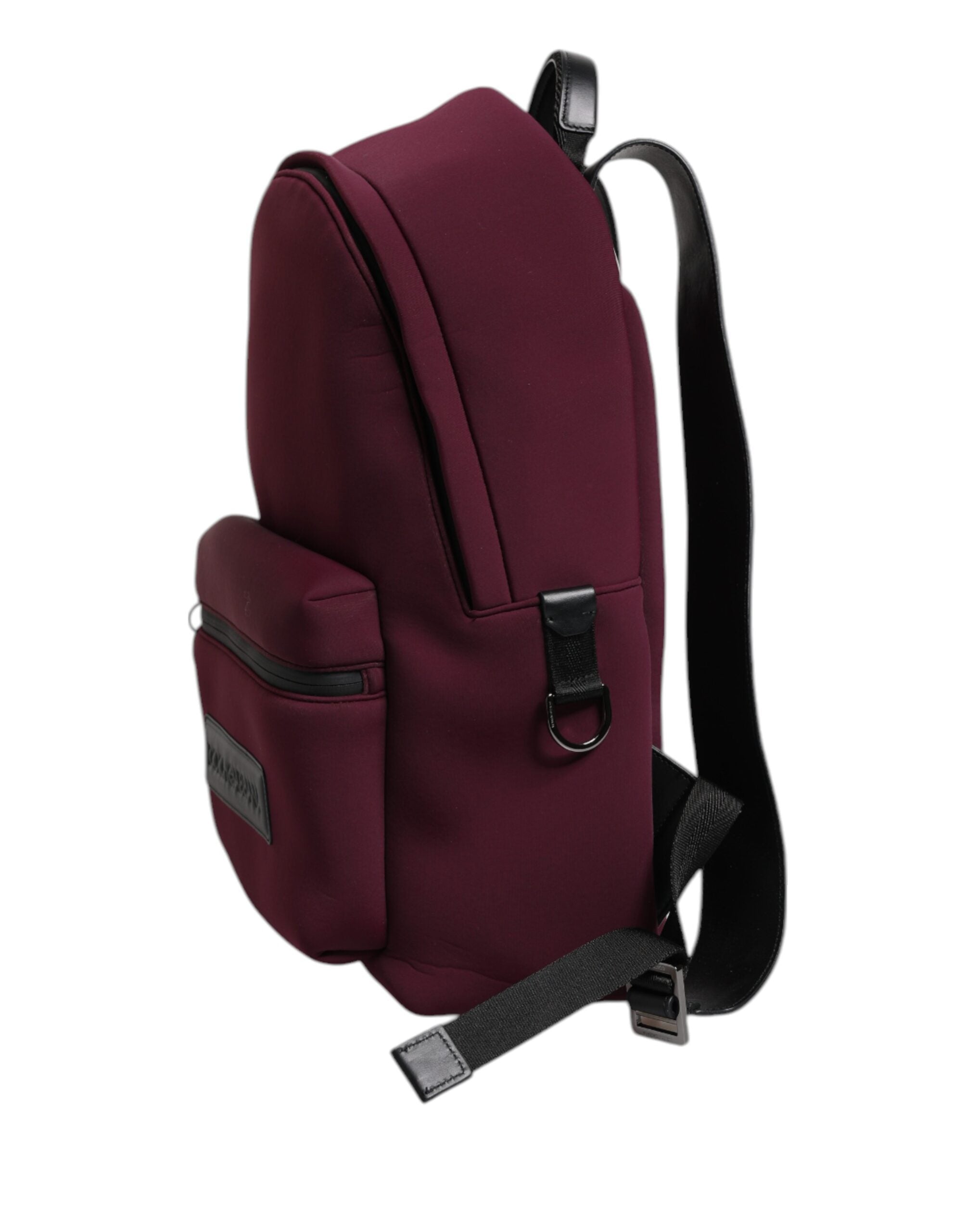 Dolce & Gabbana Burgundy Montreale Tecnico Textile Men Backpack Bag -   -  Dolce & Gabbana.