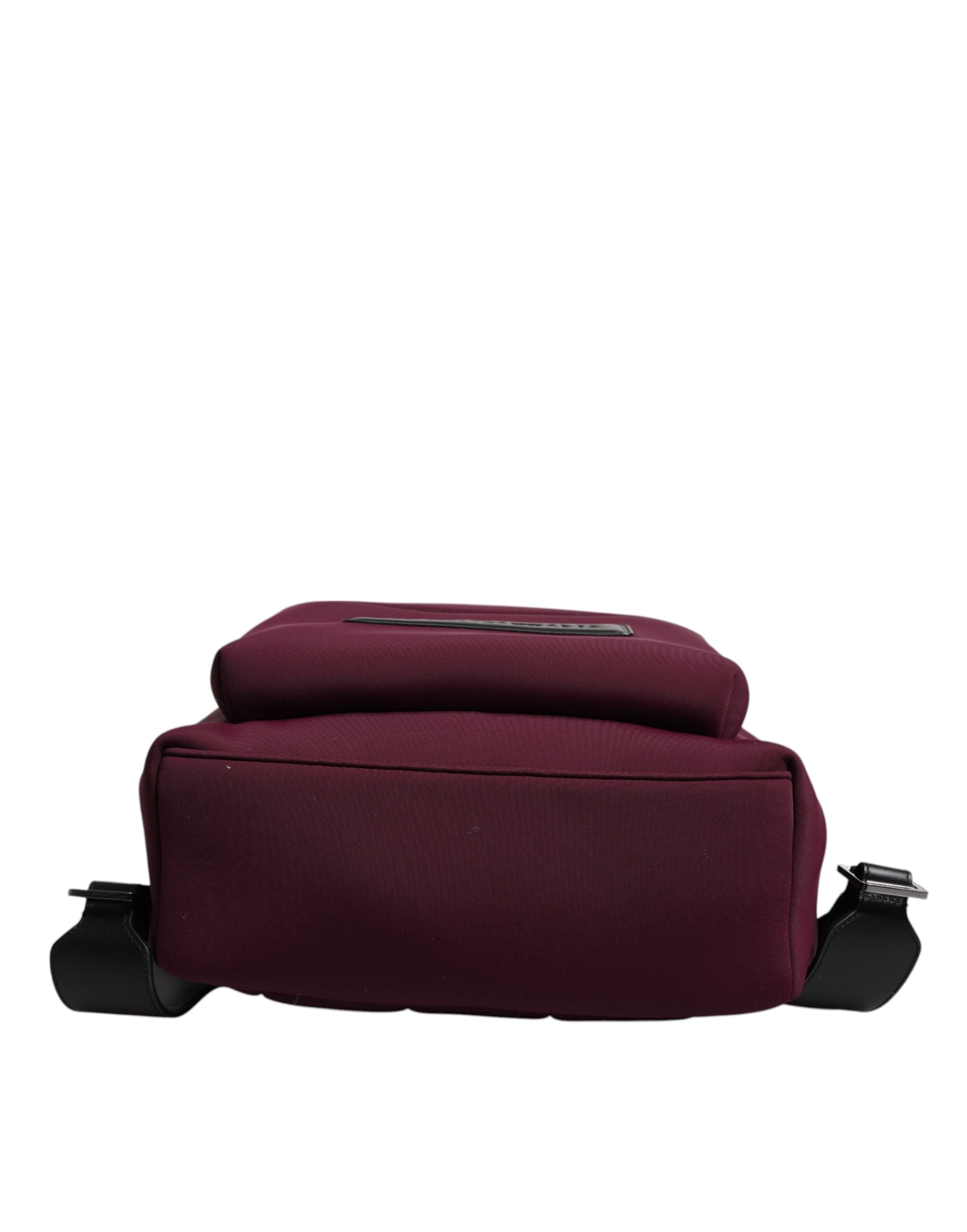 Dolce & Gabbana Burgundy Montreale Tecnico Textile Men Backpack Bag -   -  Dolce & Gabbana.