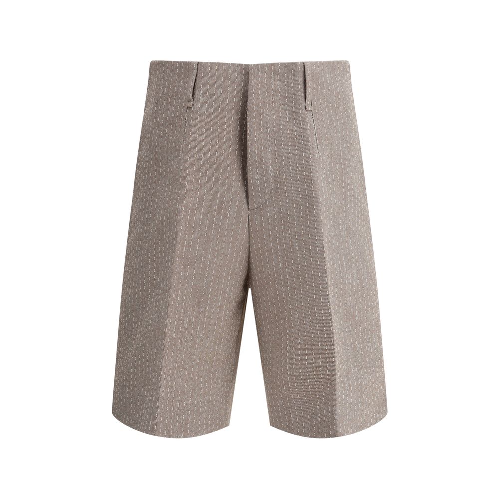 Fendi Pinstriped Shorts -   -  Fendi.