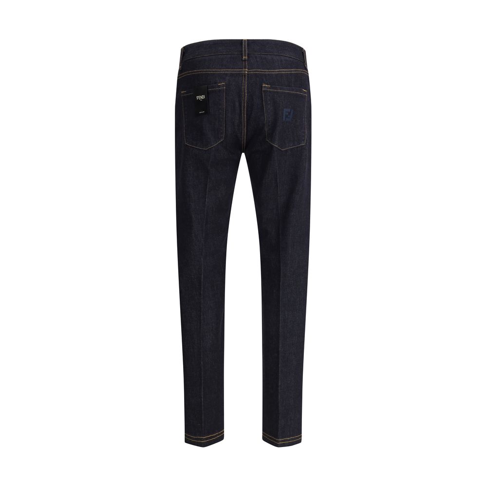 Fendi Straight Jeans -   -  Fendi.