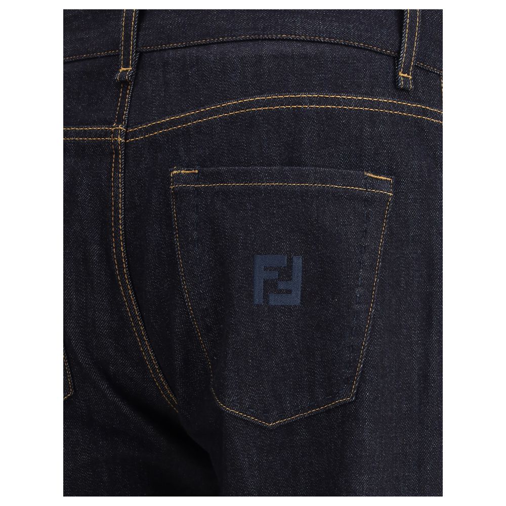 Fendi Straight Jeans -   -  Fendi.