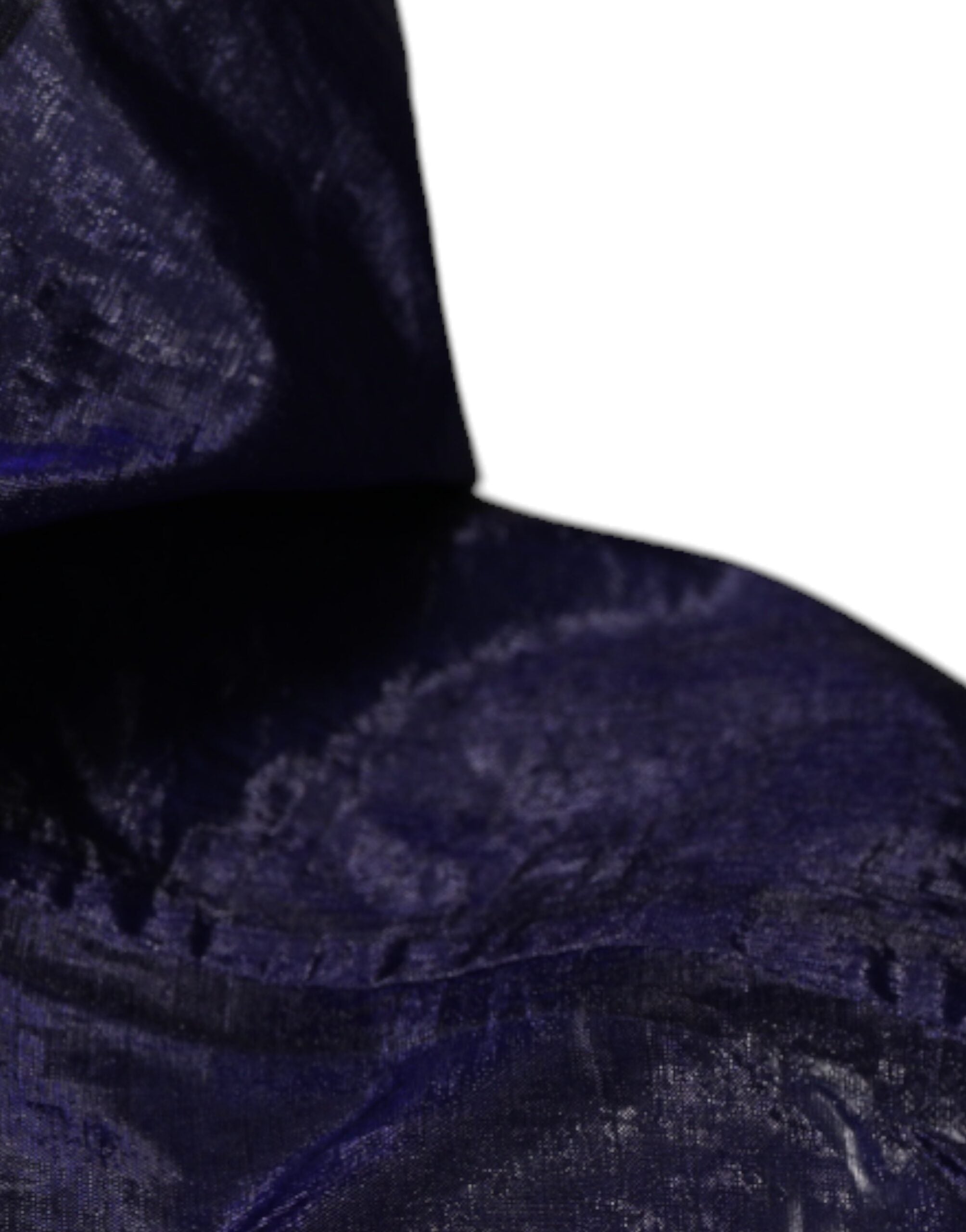Dolce & Gabbana Dark Blue Cotton Hooded Men Raincoat Jacket -   -  Dolce & Gabbana.