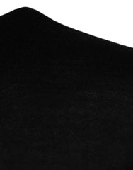 Dolce & Gabbana Black White Guitar Silk Crew Neck Sweater -   -  Dolce & Gabbana.