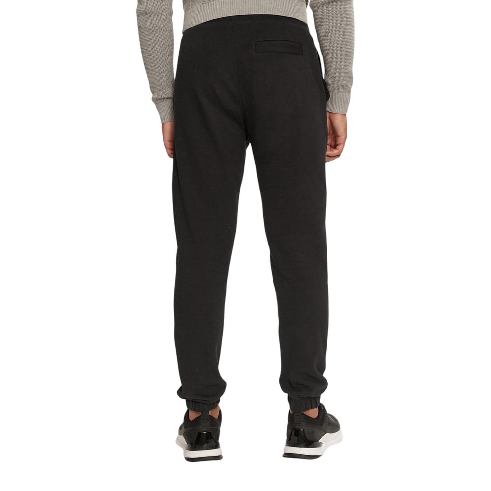 Calvin Klein Jeans Black Organic Cotton Joggers Workout Pant -   -  Calvin Klein Jeans.