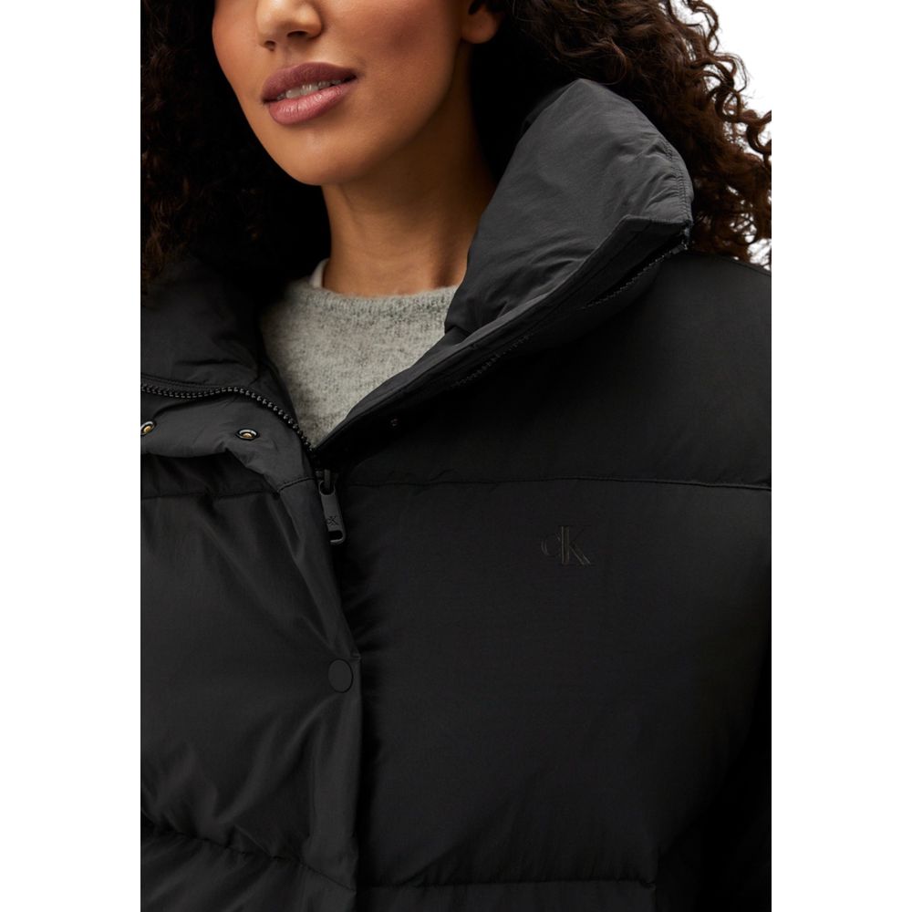 Calvin Klein Jeans Black Polyester Jackets & Coat -   -  Calvin Klein Jeans.