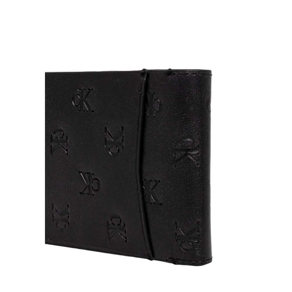 Calvin Klein Jeans Black Leather Wallet -  Wallets for Men -  Calvin Klein Jeans.