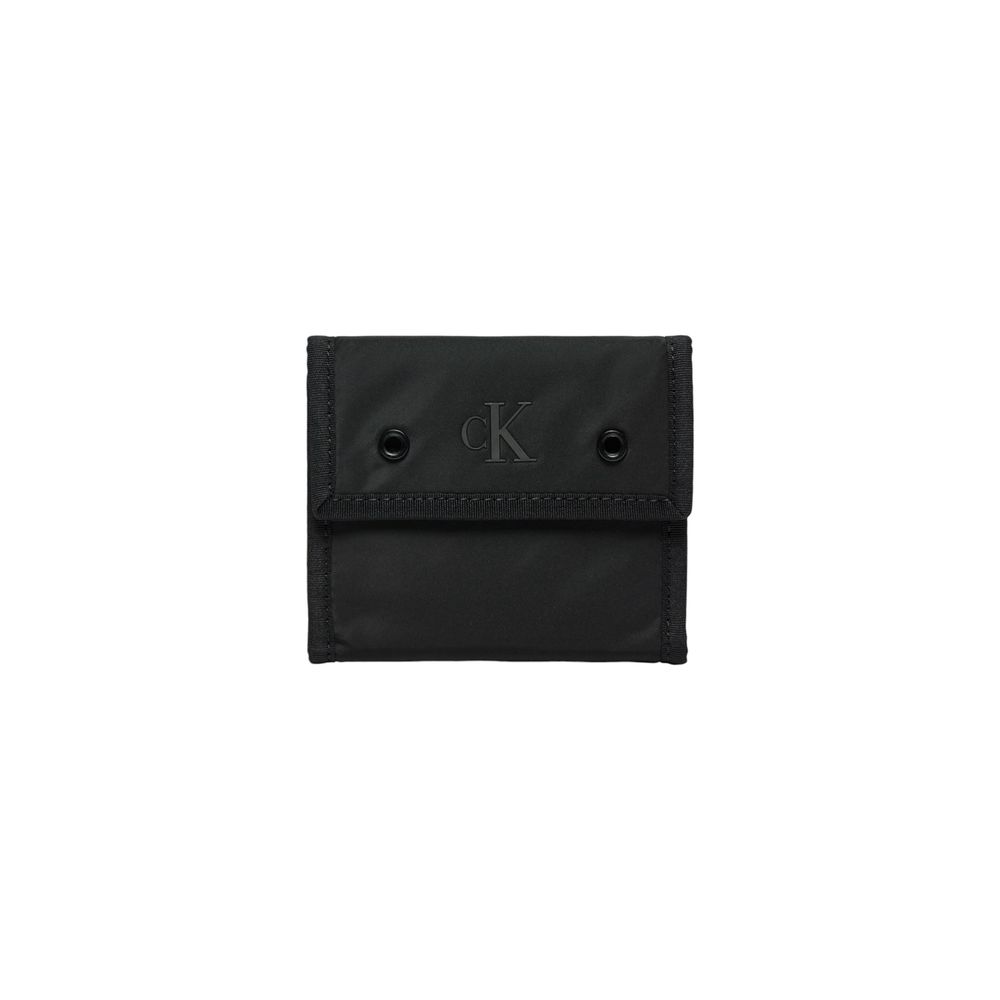 Calvin Klein Jeans Black Recycled Polyester Wallet -   -  Calvin Klein Jeans.