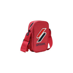 Superdry Red Polyester Messenger Bag -   -  Superdry.