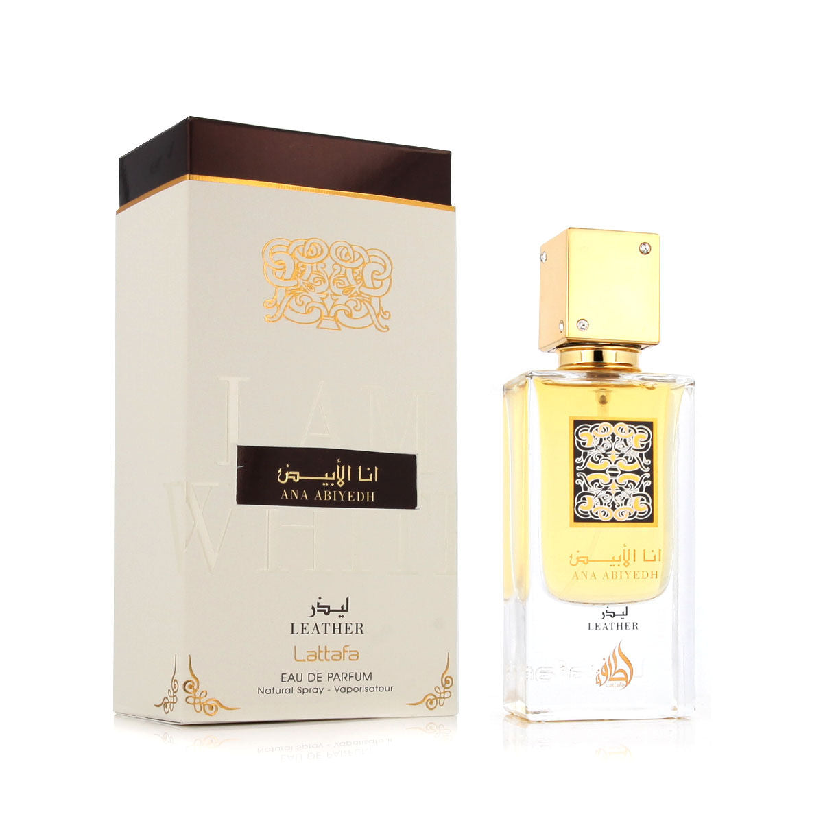 Men's Perfume Lattafa EDP Ana Abiyedh Leather (60 ml) -  Beauty, Perfumes and fragrances -  Lattafa.