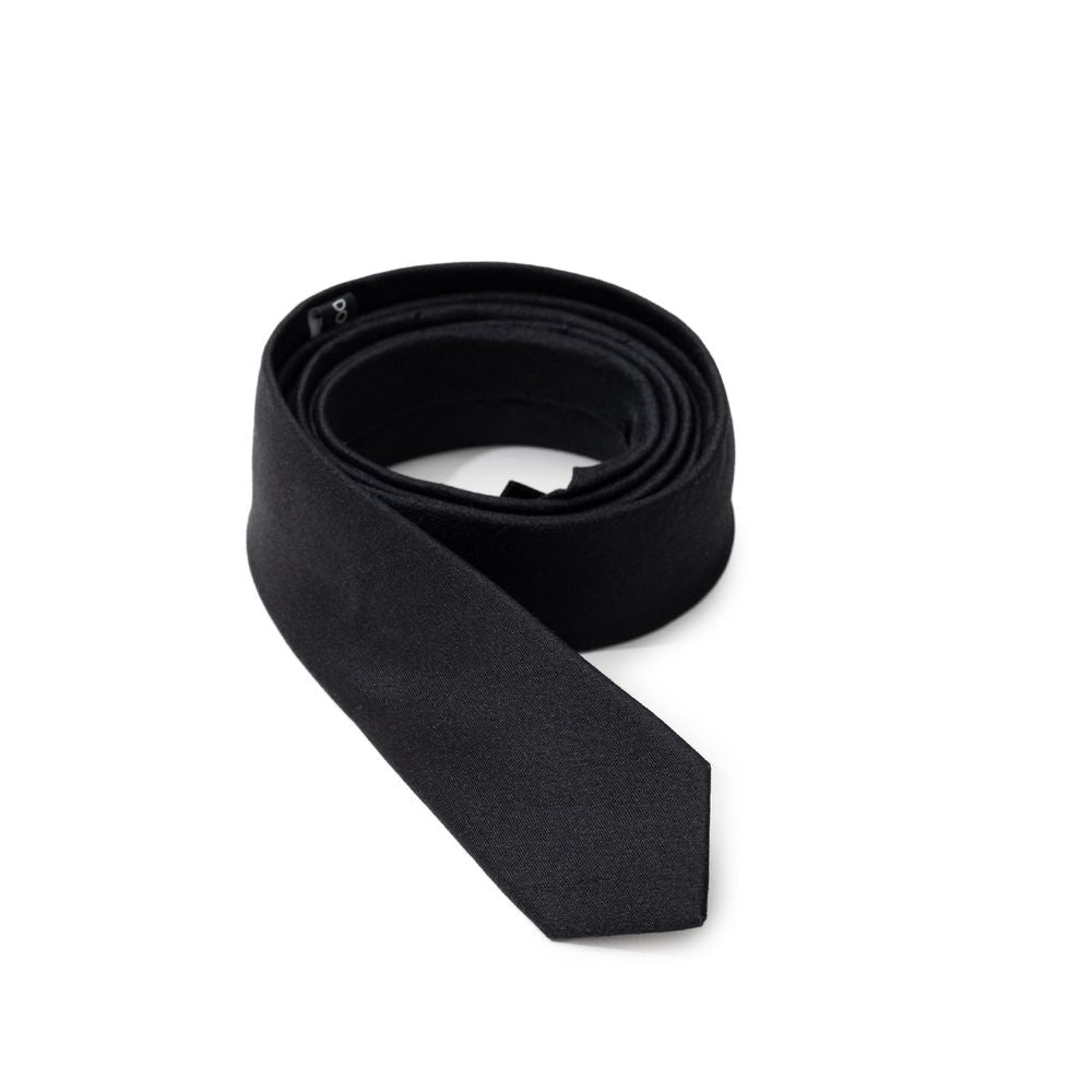 Dolce & Gabbana Black Silk Ties & Bowty -   -  Dolce & Gabbana.