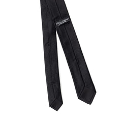 Dolce & Gabbana Black Silk Ties & Bowty -   -  Dolce & Gabbana.
