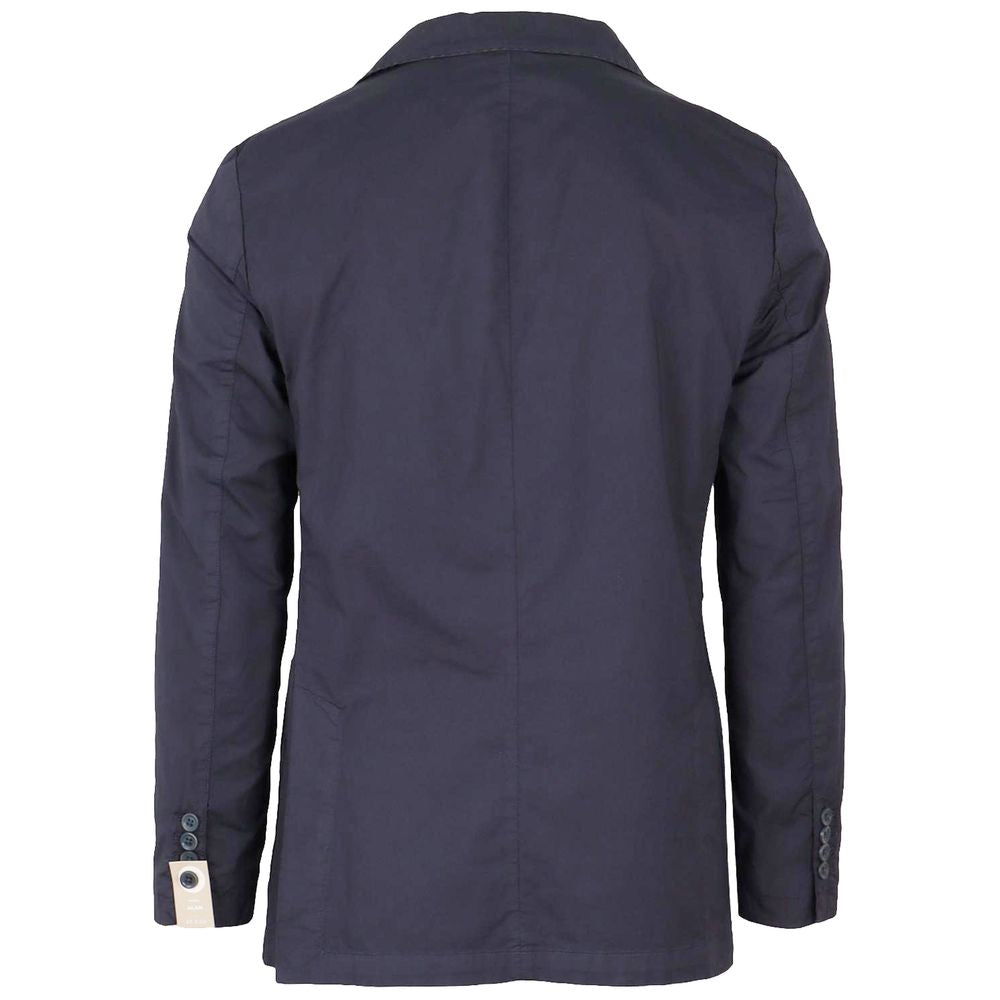 AT.P.CO Blue Cotton Women Blazer -   -  AT.P.CO.