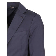AT.P.CO Blue Cotton Women Blazer -   -  AT.P.CO.