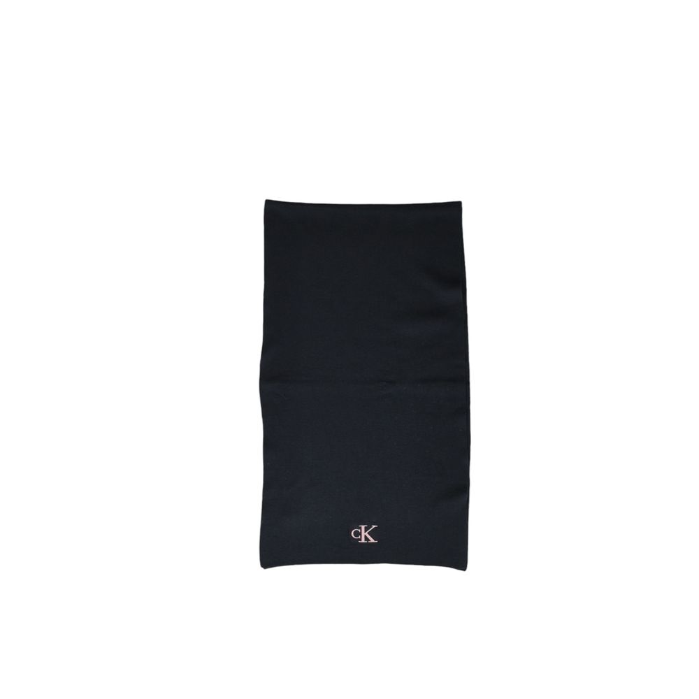 Calvin Klein Black Recycled Polyester Scarf -   -  Calvin Klein.