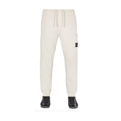Stone Island Beige Cotton Men's Tracksuit Trouser -   -  Stone Island.