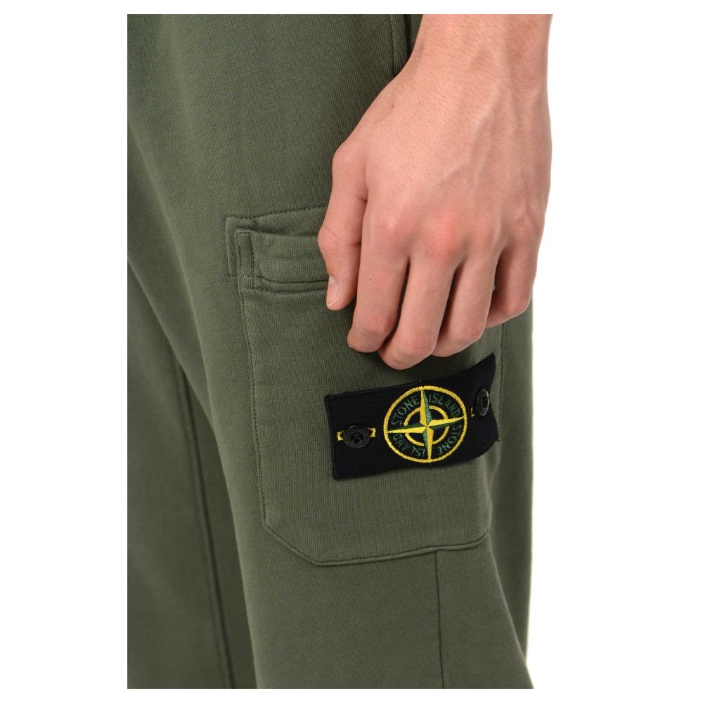 Stone Island Beige Cotton Men's Pants -   -  Stone Island.