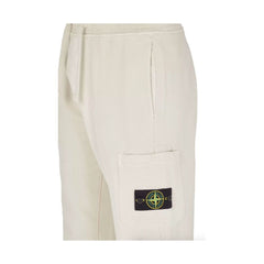 Stone Island Beige Cotton Men's Tracksuit Trouser -   -  Stone Island.