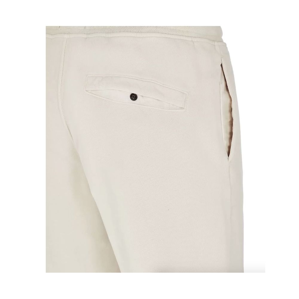 Stone Island Beige Cotton Men's Tracksuit Trouser -   -  Stone Island.