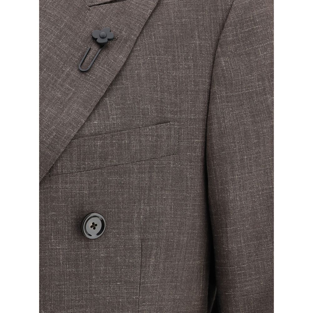 Lardini Blazer jacket with iconic pin -   -  Lardini.