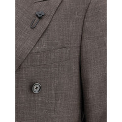 Lardini Blazer jacket with iconic pin -   -  Lardini.