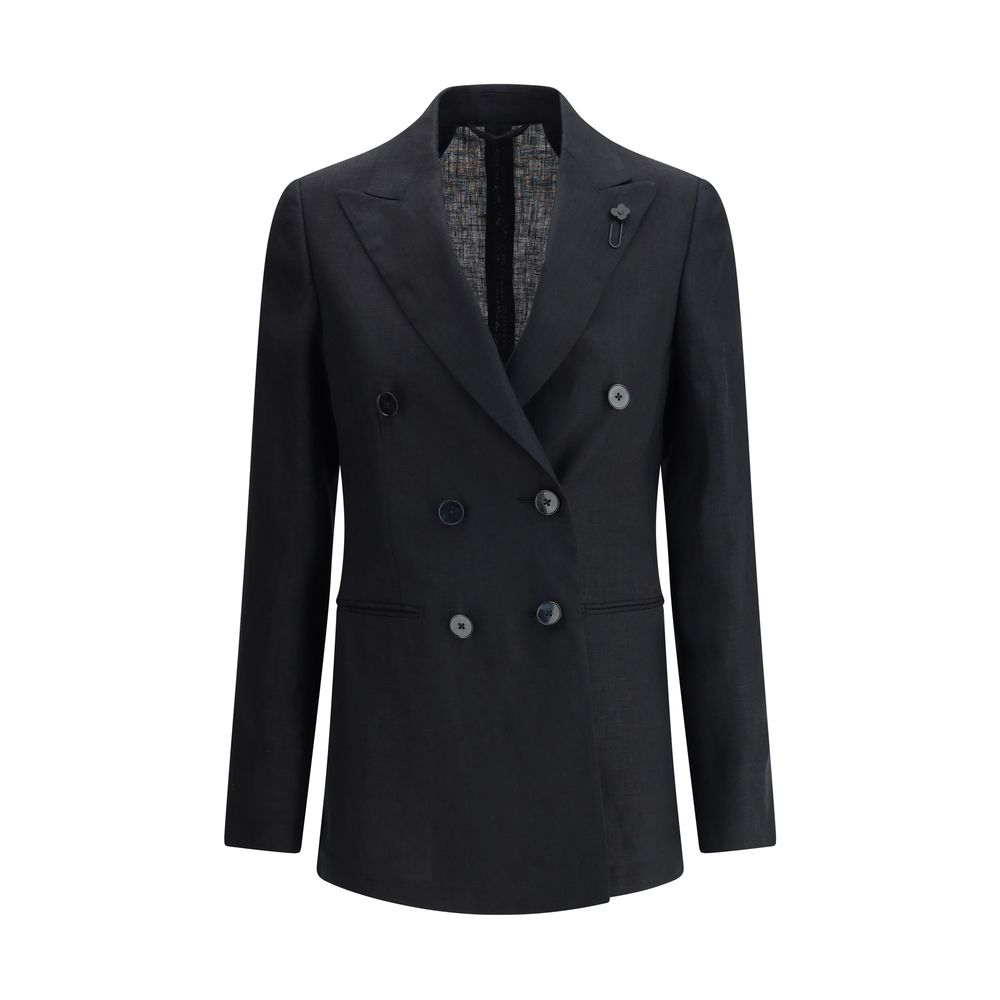 Lardini Linen Blazer -   -  Lardini.