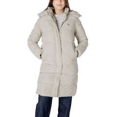 Calvin Klein Jeans Beige Polyester Jackets & Coat -   -  Calvin Klein Jeans.