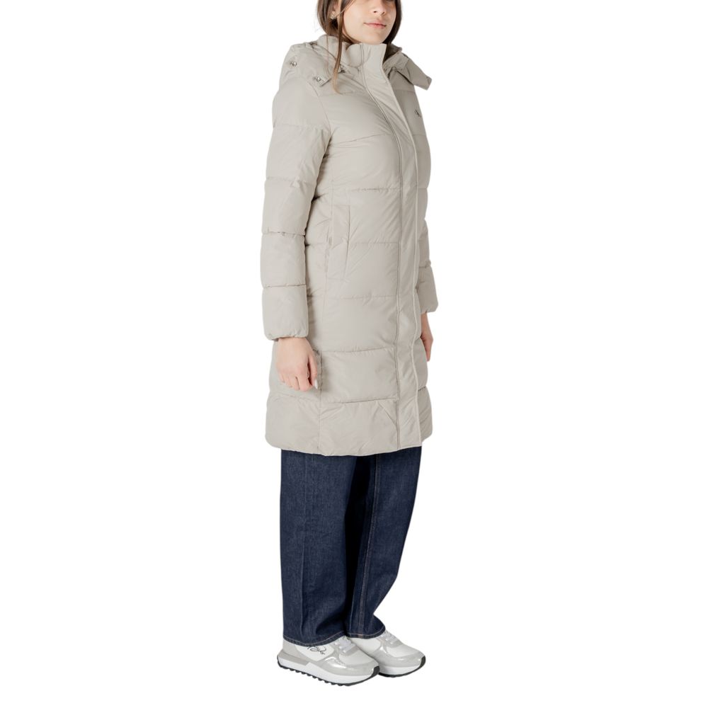 Calvin Klein Jeans Beige Polyester Jackets & Coat -   -  Calvin Klein Jeans.