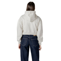 Calvin Klein Jeans Cream Cotton Hoody -   -  Calvin Klein Jeans.