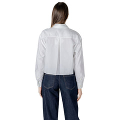 Calvin Klein Jeans White Cotton Shirt -   -  Calvin Klein Jeans.