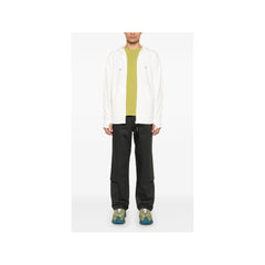 C.P. Company White Cotton Sweater -   -  C.P. Company.