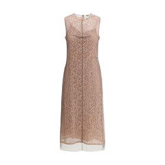 Fendi Lace midi Dress -   -  Fendi.
