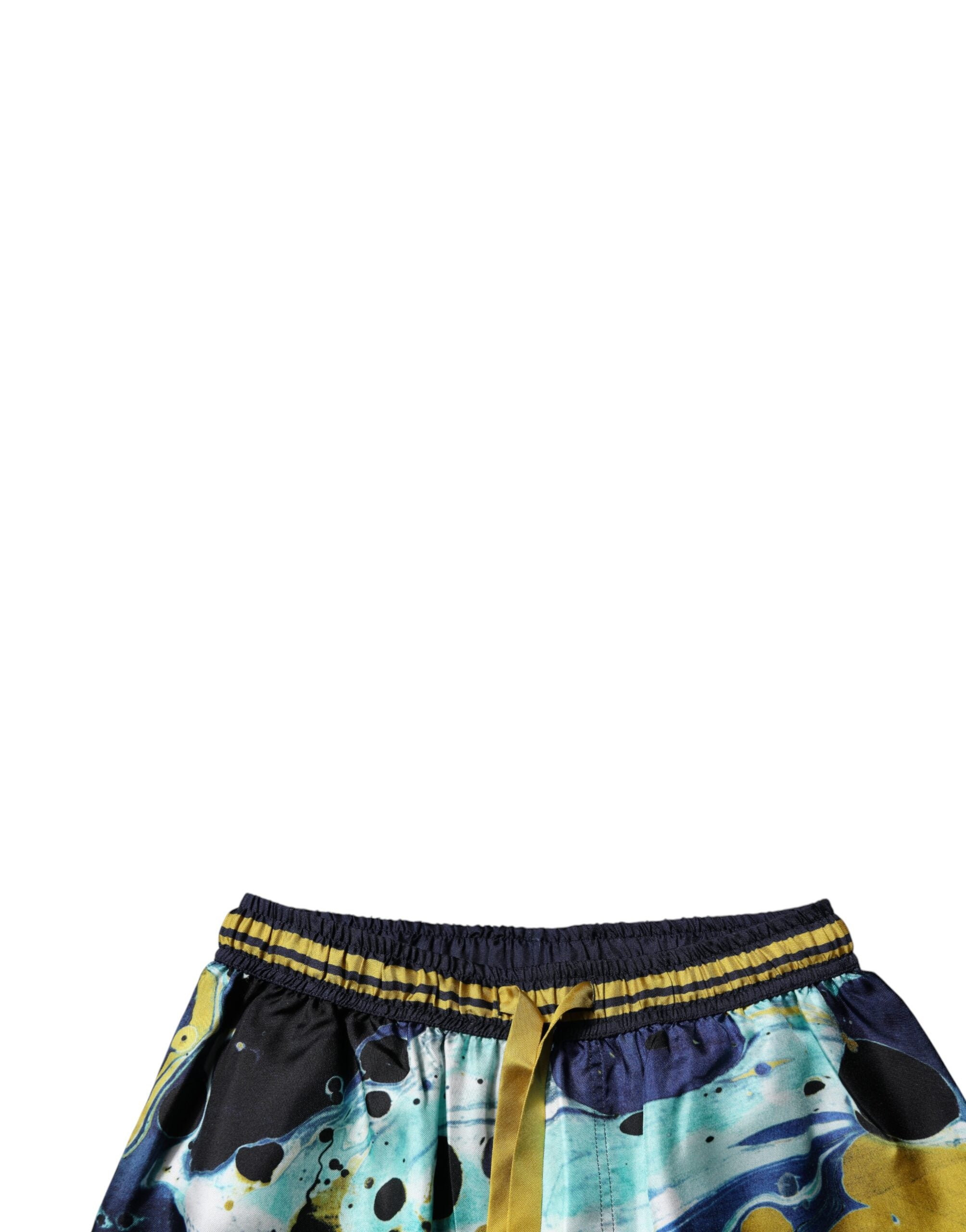 Dolce & Gabbana Multicolor Marble Print Jogger Sweatpants Pants -   -  Dolce & Gabbana.