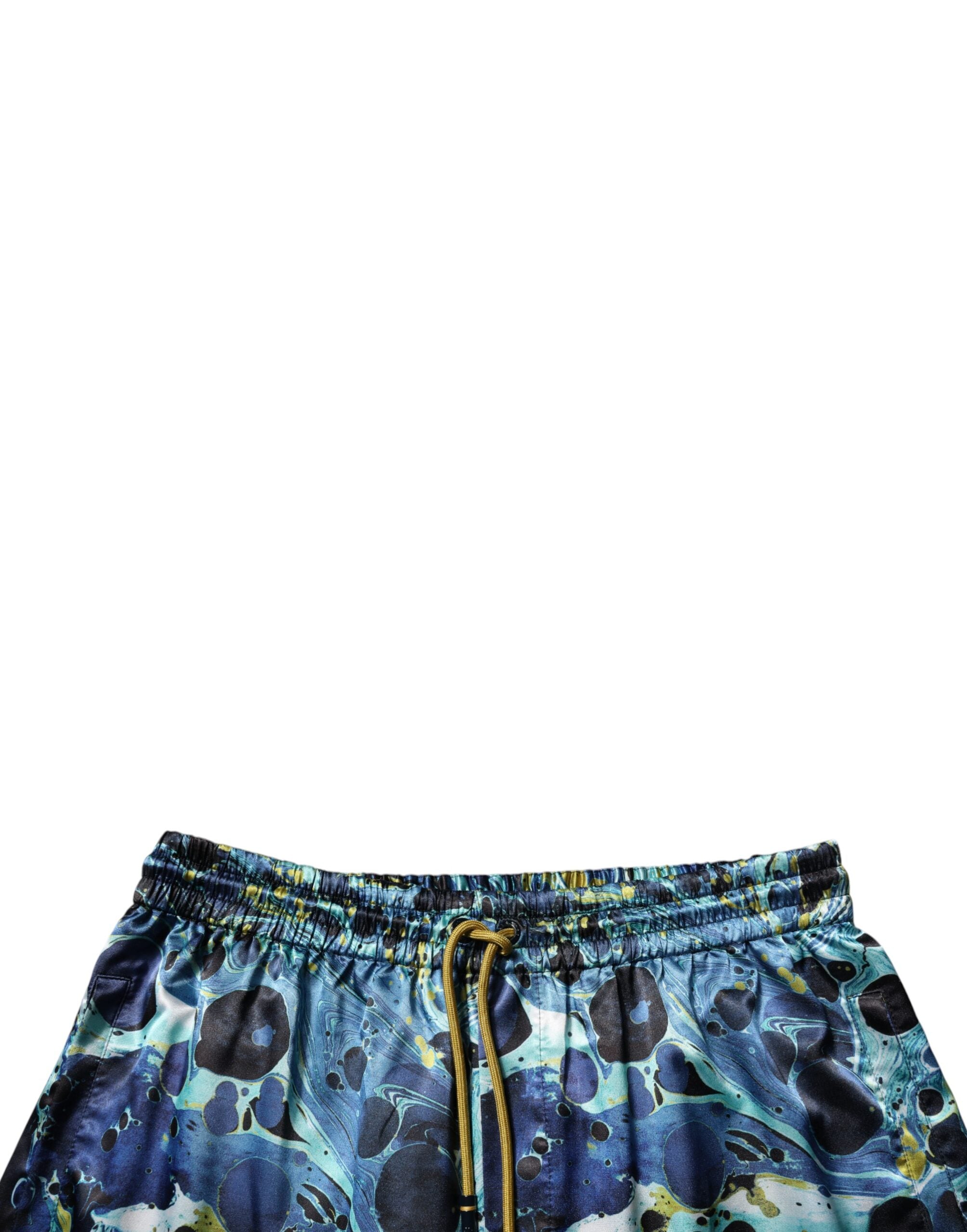 Dolce & Gabbana Multicolor Marble Print Jogger Men Sweatpants Pants -   -  Dolce & Gabbana.