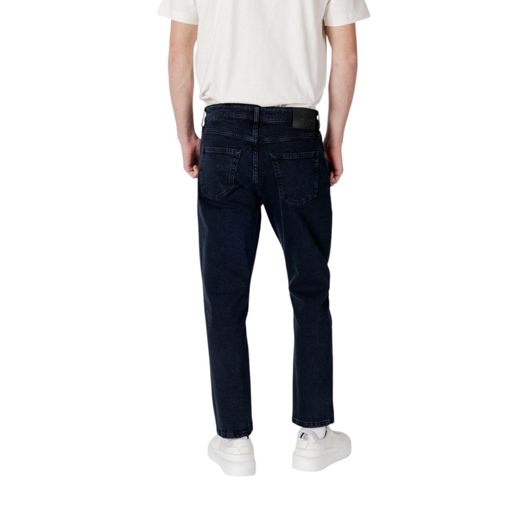 Calvin Klein Jeans Blue Cotton Relaxed Fit Jean -   -  Calvin Klein Jeans.